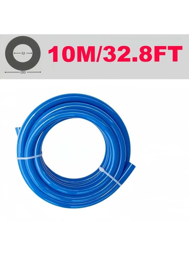 خرطوم هواء بولي يوريثان أزرق 12x8 مم مرن 10 أمتار للاستخدام الصناعي الهيدروليكي - Image 5